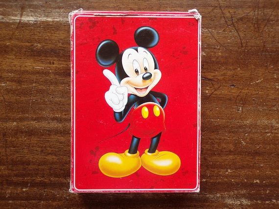Jumbo Playing Cards by Disney - Etsy