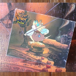 The Secret of NIMH Jigsaw Puzzle 1982 ~ Mr. Age&#39;s Laboratory