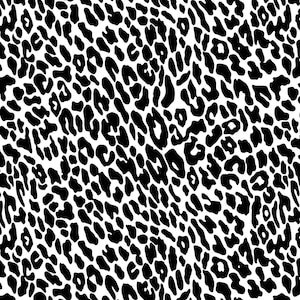 Ceramic Decal, Underglaze Transfer - Animal Print Leopard