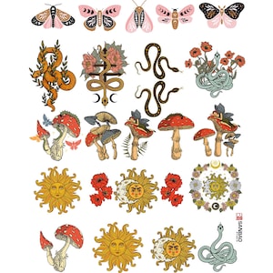Ceramic Decal - Overglaze Decal Mystical