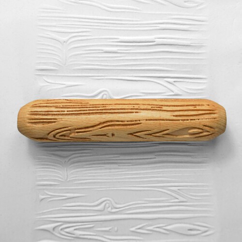 Clay Texture Roller Pottery Hand Roller Pastry Texture Etsy