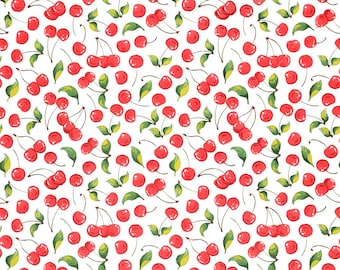 Ceramic Underglaze Decal, Underglaze transfers, Ceramic decal - Cherry
