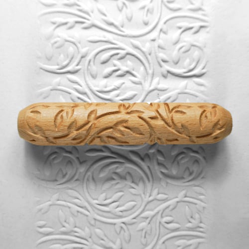 Clay Texture Roller Pottery Hand Roller Pastry Texture Etsy