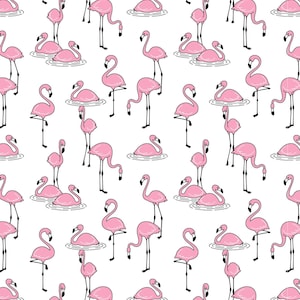 Decalcomania in ceramica sotto smalto, trasferimento sotto smalto - Flamingo