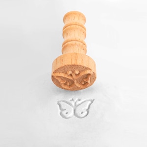 Clay Stamps, Polymer clay stamps, Soap embosser,  Butterfly
