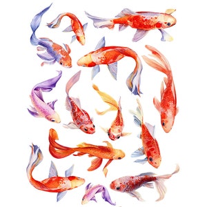 Ceramic Decal - Overglaze Carp