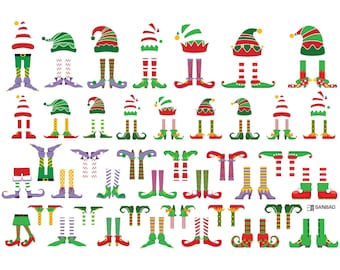 Ceramic Underglaze Transfer, Underglaze Decals - Elf Legs