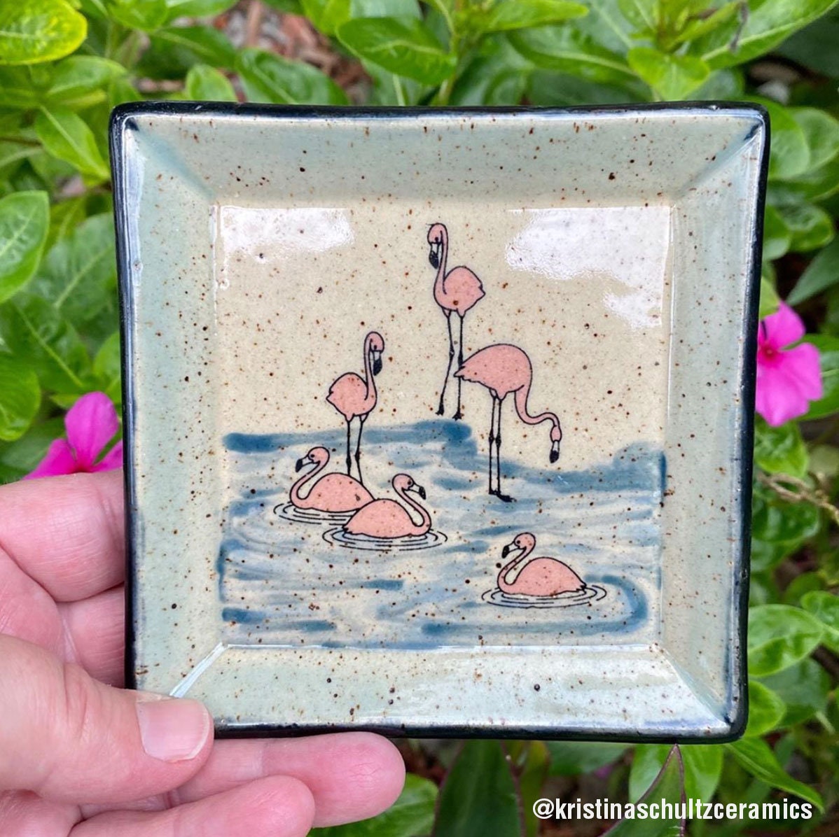 Ceramic Underglaze Decal Underglaze Transfer Flamingo Etsy