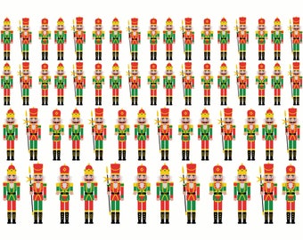 Ceramic Underglaze Transfer, Underglaze Decals - Nutcracker