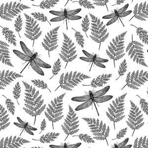 Ceramic Decal, Underglaze Transfer - Insects Dragonfly