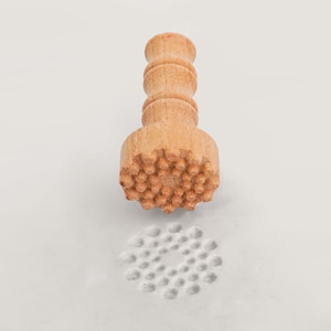 Clay Stamps, Polymer clay stamps, Soap embosser,  Sun Dots