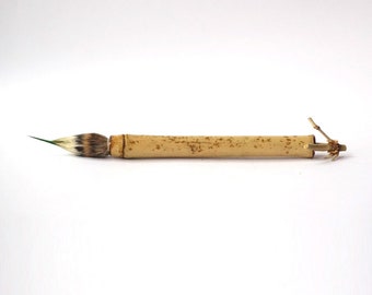 06 - Bamboo with Smoked goat hair & buck tail