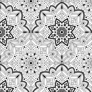 Ceramic Decal, Underglaze Transfer - Mandala