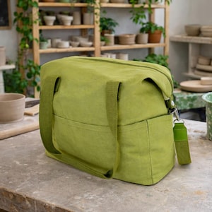 Keramik-Werkzeug-Tasche, Canvas Stricktasche, Kunst Bedarf Tasche, Handwerk Tasche. Garn Aufbewahrungstasche