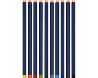 Underglaze Pencils For Pottery - Set of 10, Water Based