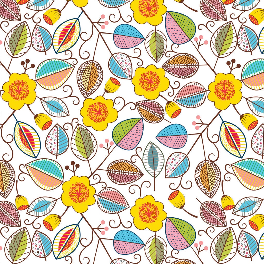 Ceramic Decal, Underglaze Transfer - Lush Leafs