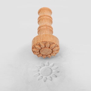 Clay Stamps, Polymer clay stamps, Soap embosser,  Sun