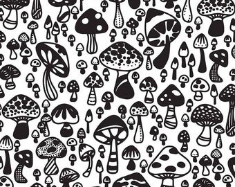 Ceramic Decal, Underglaze Transfer - Wild Mushroom