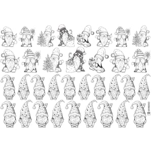 Ceramic Underglaze Transfer, Underglaze Decals - Gnome
