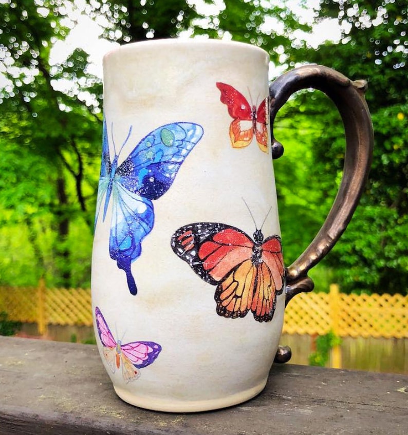 Ceramic Decal Overglaze Butterfly Etsy