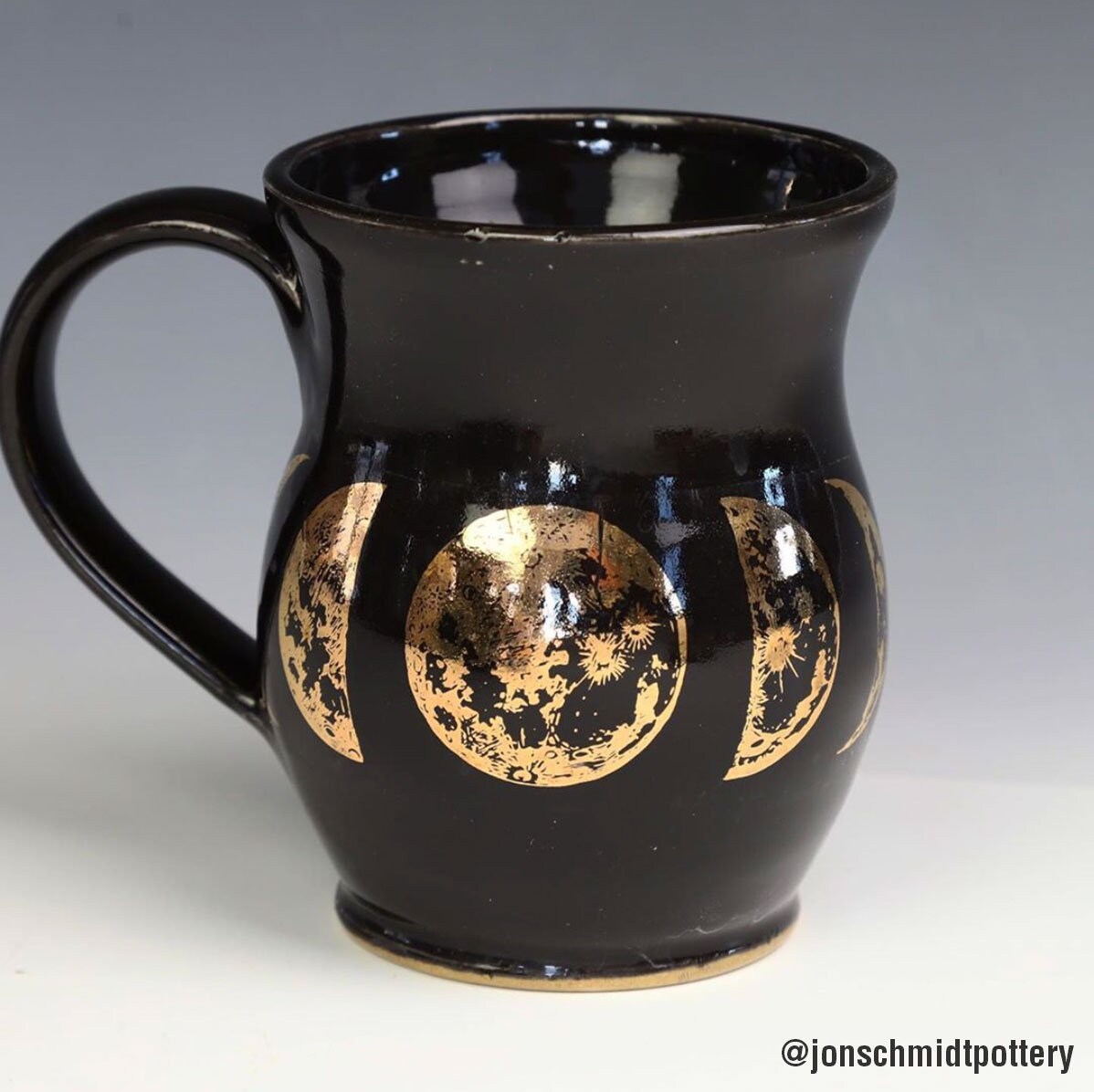 Ceramic Decal Overglaze Moon Gold Etsy