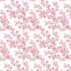 陶器デカール - 釉薬桜の花