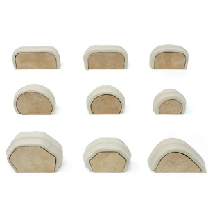9 Pottery Mug Handle Forms, Mug handle Molds/Moulds
