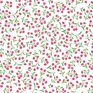Ceramic Underglaze Decal, Underglaze transfers, Ceramic decal - Small Flowers