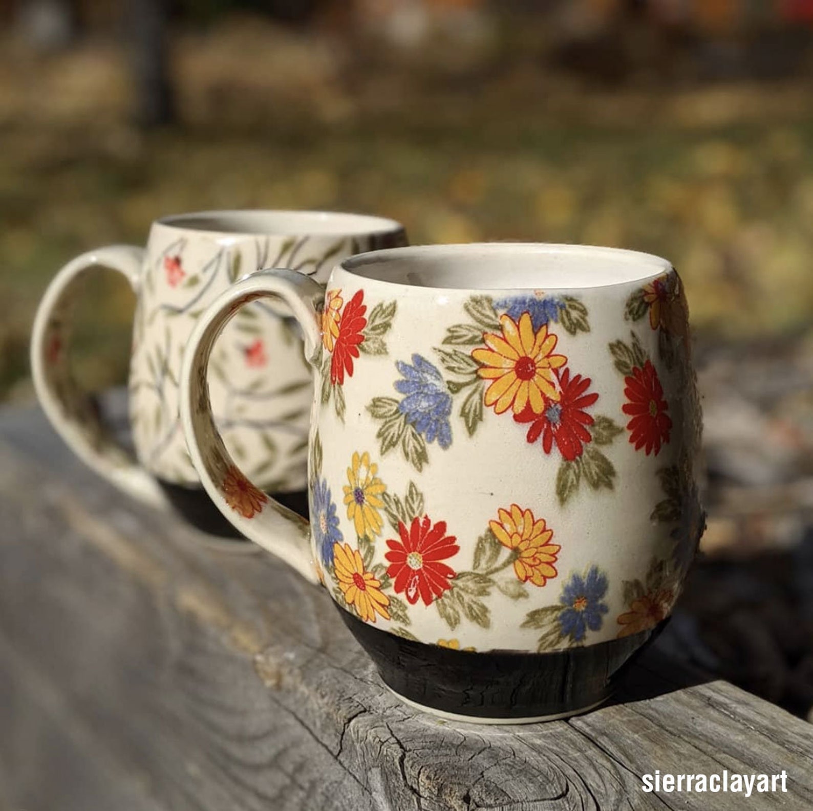 Ceramic Underglaze Decal Underglaze Transfer Sun Flower Etsy