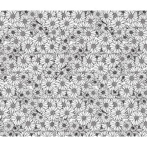Ceramic Underglaze Transfer, Underglaze Decals - Diasy