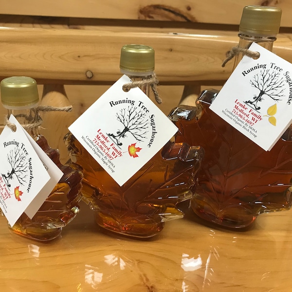 Organic Maple Syrup 100 ml Maple Leaf