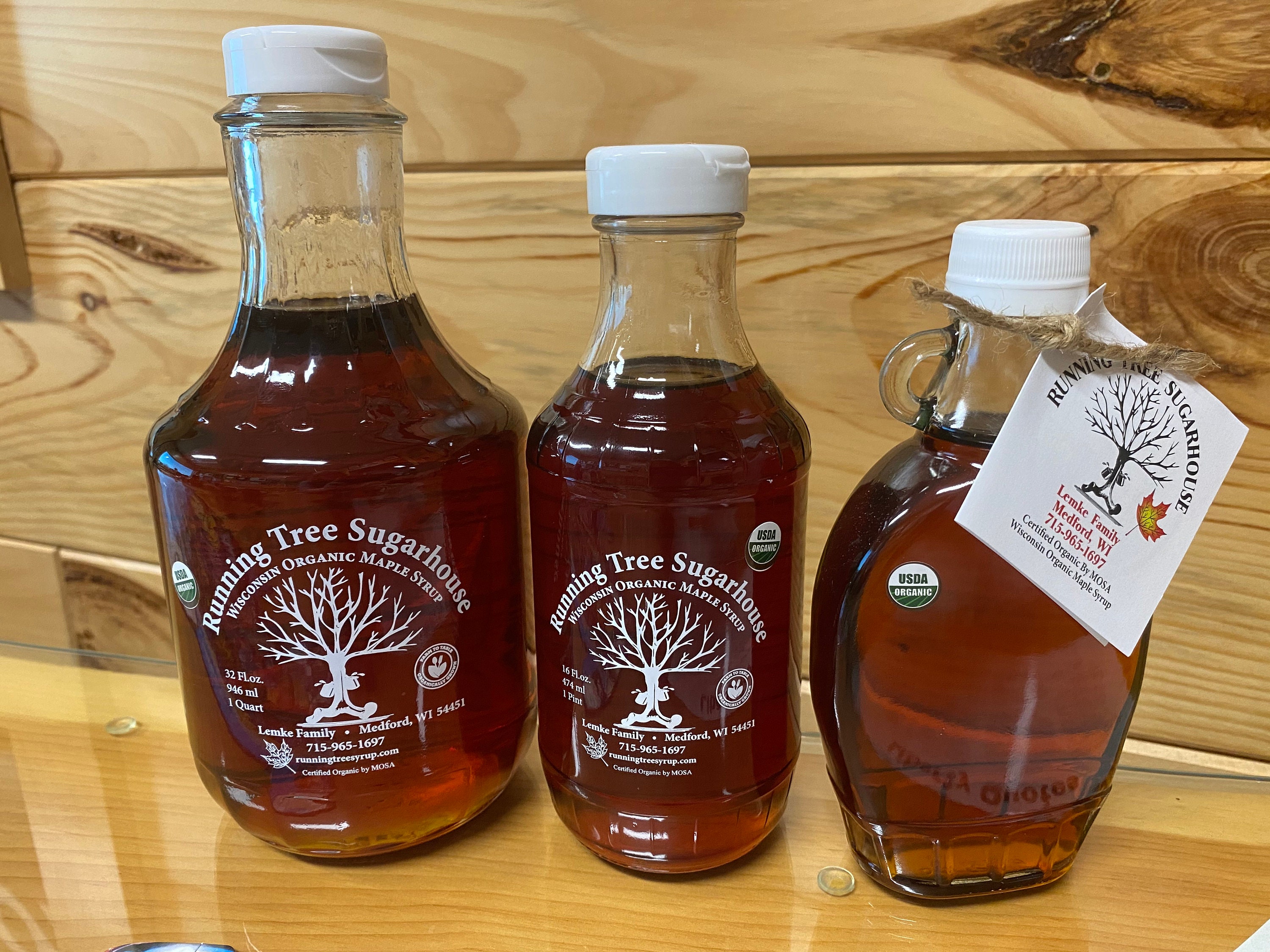 Maple Syrup Bottles for sale Only 3 left at 60