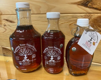 Organic Maple Syrup - 1 Pint (16 oz.)