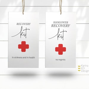 Recovery Kit Tags - Cross