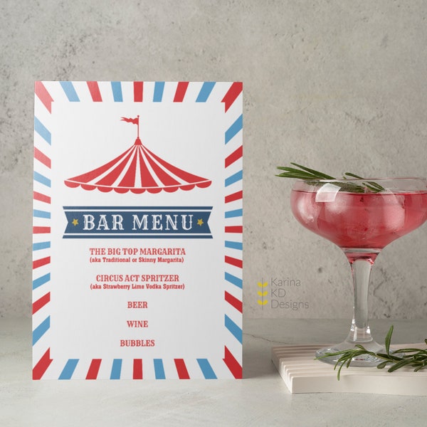 Carnival Menu