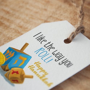 I Like the Way You Roll! - Hanukkah Tag