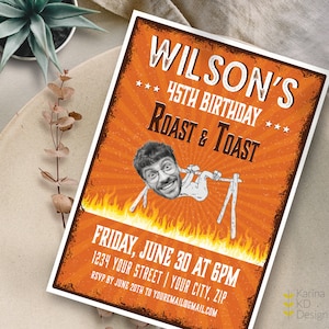 Roast & Toast 5x7 Invitation - 2024
