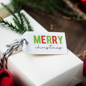 Merry Christmas Tags