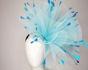 Tiffany Blue Fascinator - Etsy