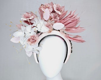 Kentucky Derby Hat Fascinator Crystal Rhinestone Jewel  display picture 1
