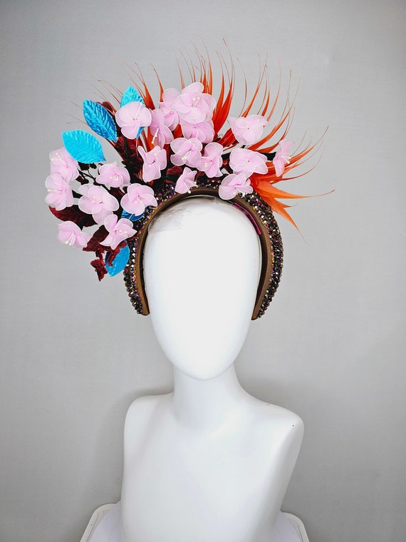 Kentucky Derby Custom Headband Fascinator Kentucky Derby Fascinator Hk2019-003 HEADCANDI - Etsy main image 3
