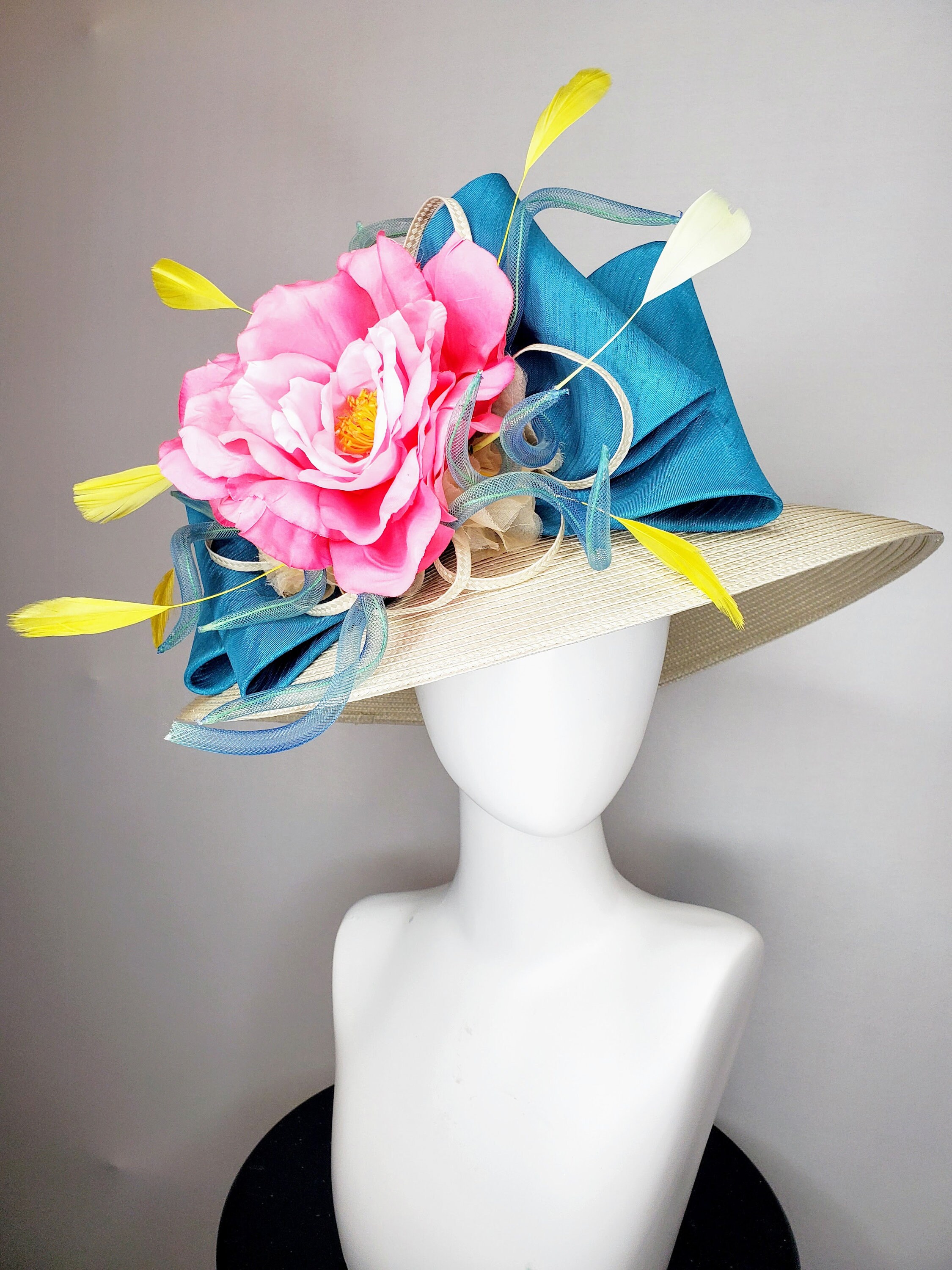 Aqua, mint, sea green, turquoise, Fascinator, Fascinators, hat