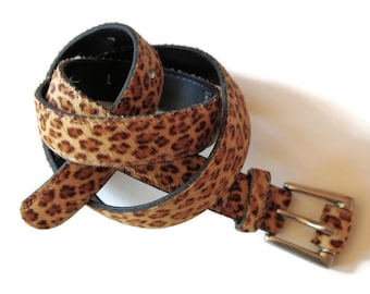 Leopard Belt Sale Punk Rockabilly Rock Fancy Dress