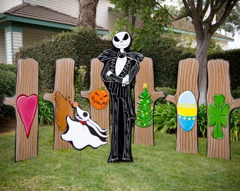2018 nightmare before christmas extras 38000 jack skellington in the forest of trees - Nightmare Before Christmas Lawn Decorations 2018 nightmare before christmas extras 38000 jack skellington in the forest of trees - Nightmare Before Christmas Lawn Decorations