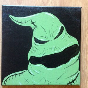 Nightmare Before Christmas Canvas Portraits Hand Painted | Etsy