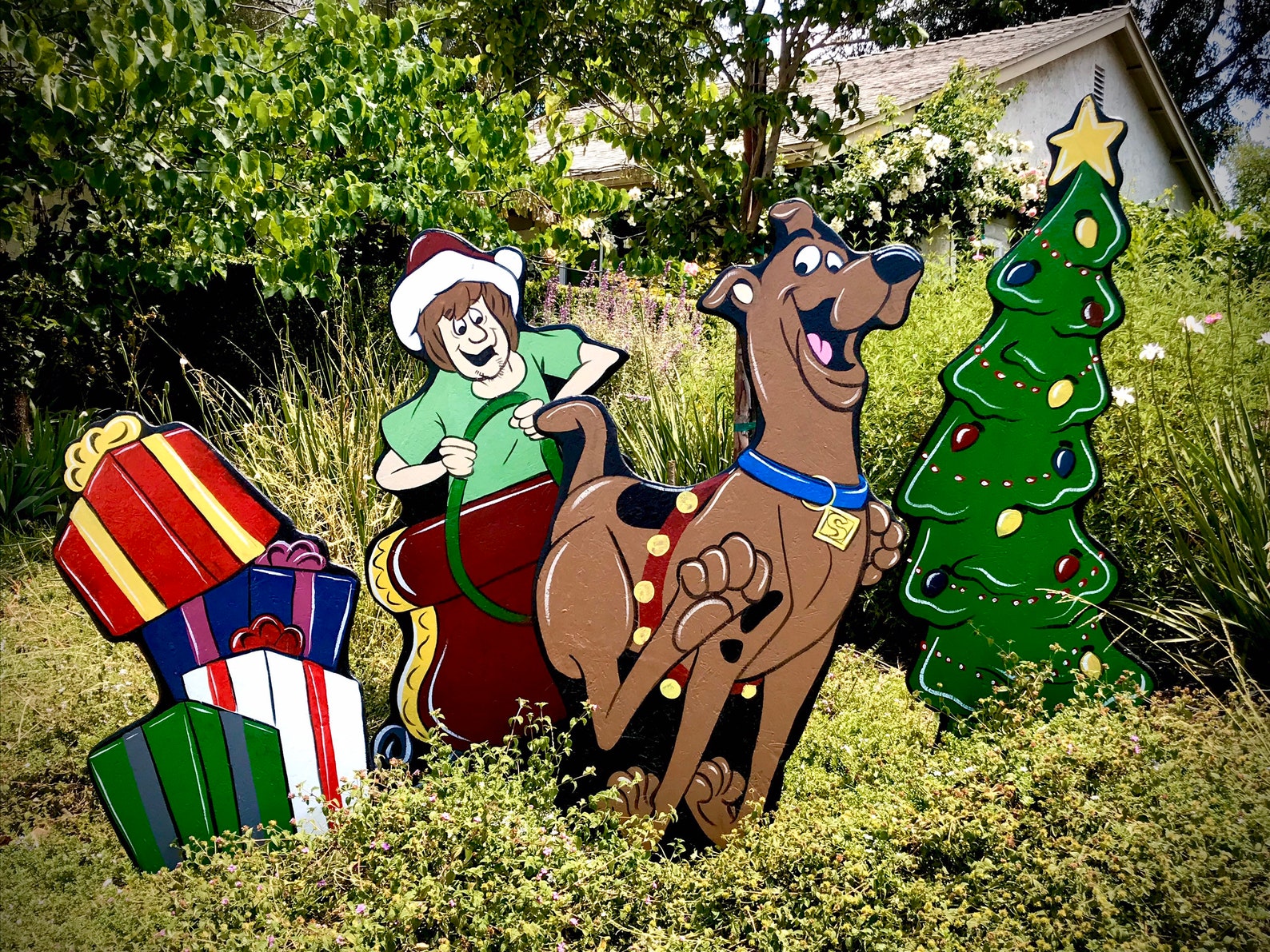 scooby doo christmas tie