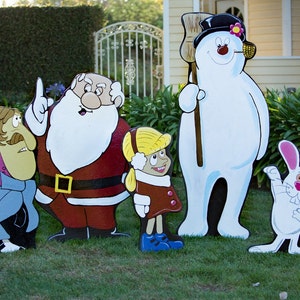 Frosty the Snowman yard display