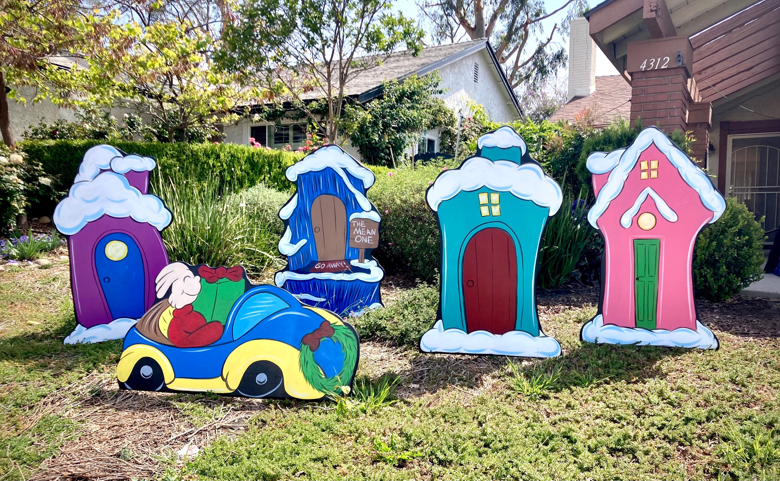 Whoville Houses and Car Etsy