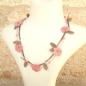 Silver Oya Necklace - Etsy display picture 2