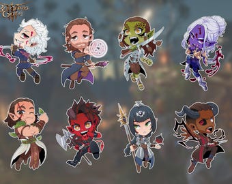 BALDUR'S GATE 3: Acrylic Charms!